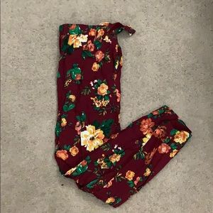 Floral pants